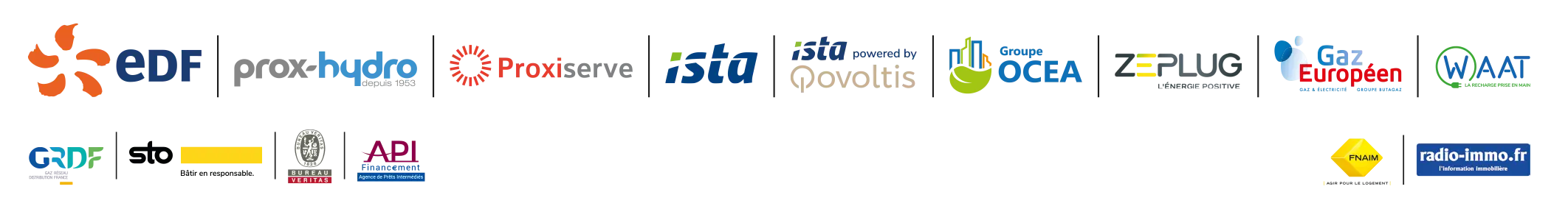 Partenaires de la soirée des conseillers syndicaux