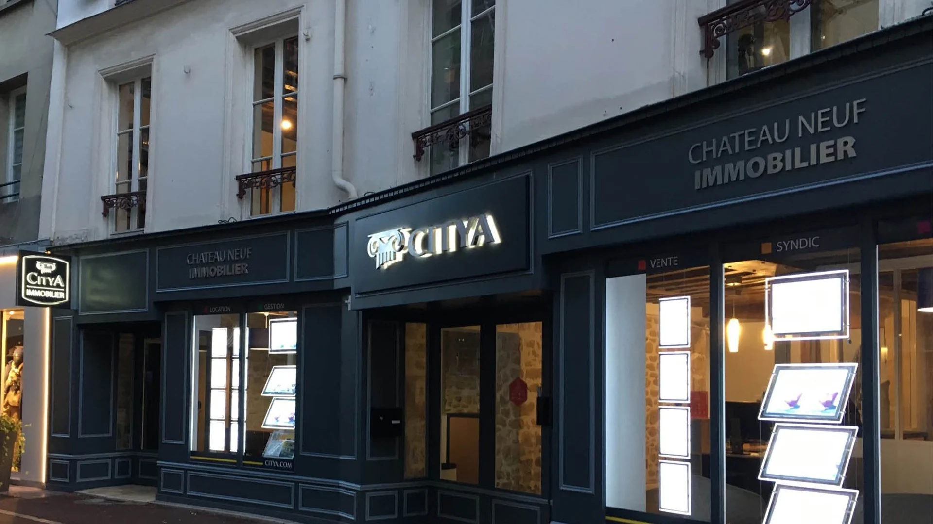 Agence immo Citya Château neuf