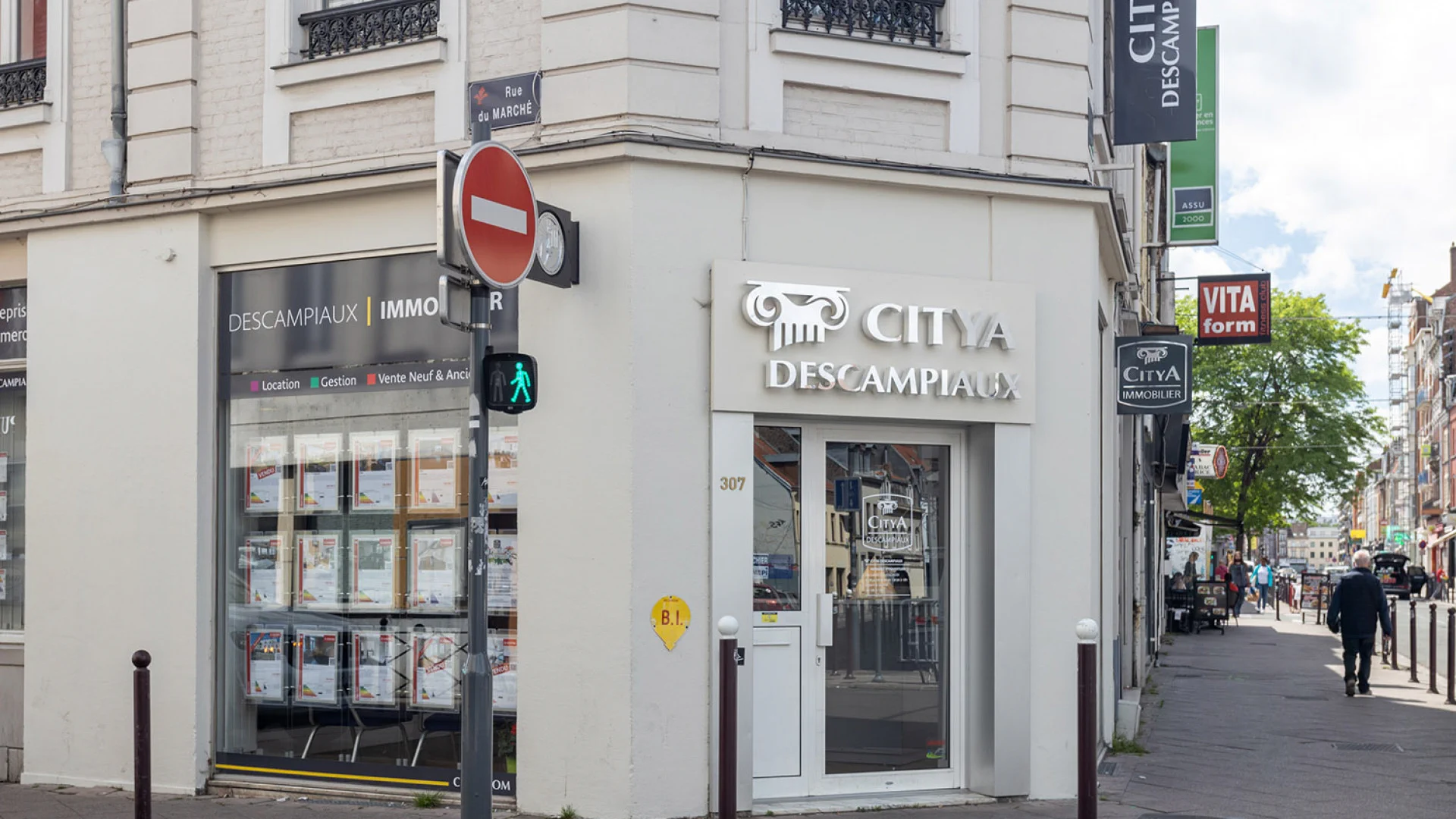 Agence immo Citya Descampiaux Gambetta