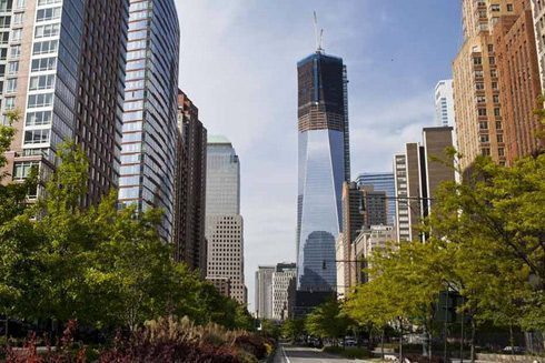 Le World Trade Center culmine à nouveau à New York