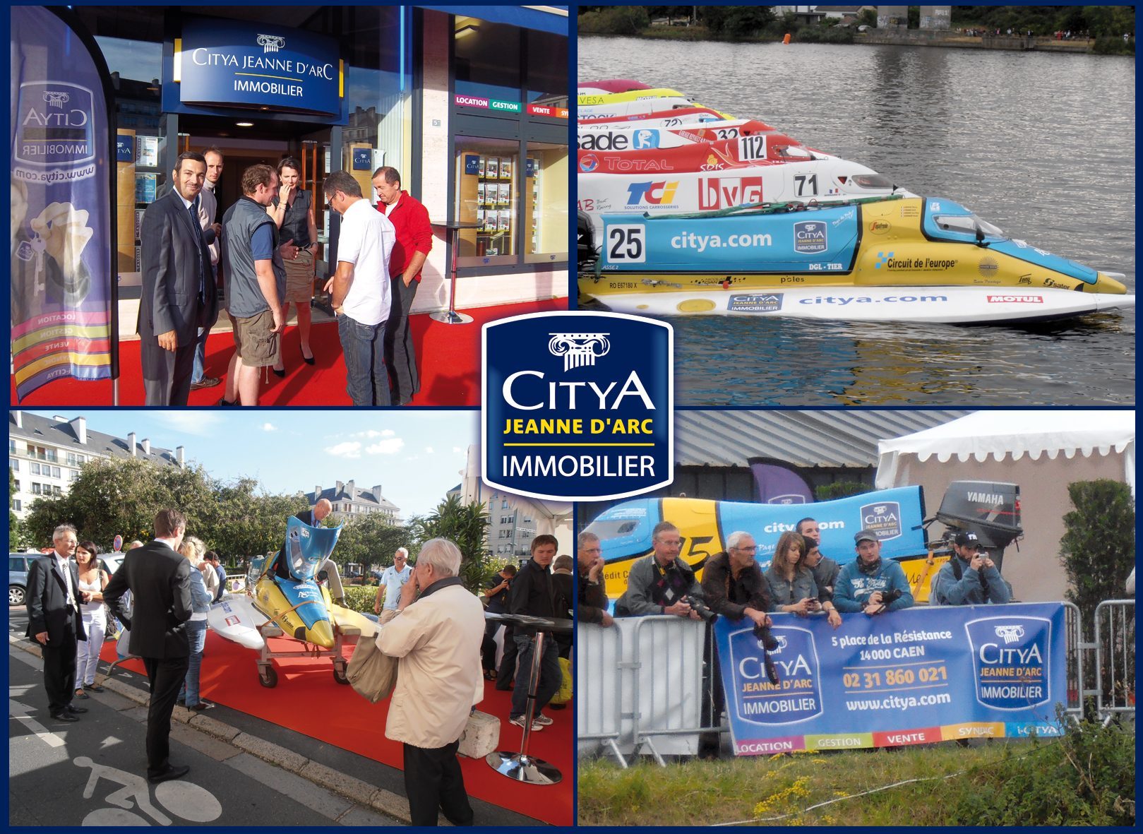 CITYA CAEN-JEANNE D’ARC : Inshore 2012 au bassin de Calix…