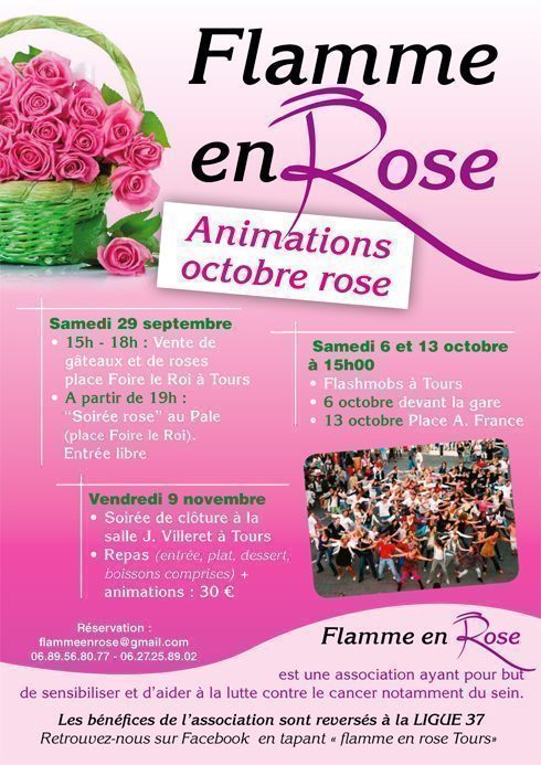 CITYA URBANIA TOURS : L’association "Flamme en rose"…