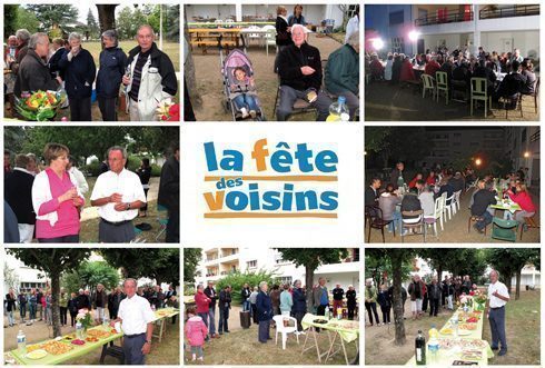 Une "fête des voisins" un peu particulière…