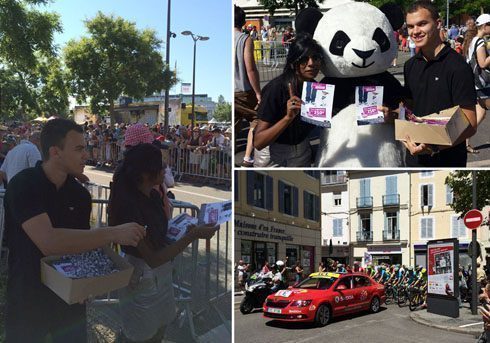 Le Tour de France à Bourg-en-Bresse…