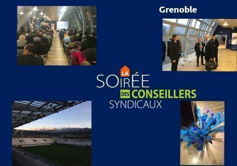 La soirée des Conseillers Syndicaux à Grenoble