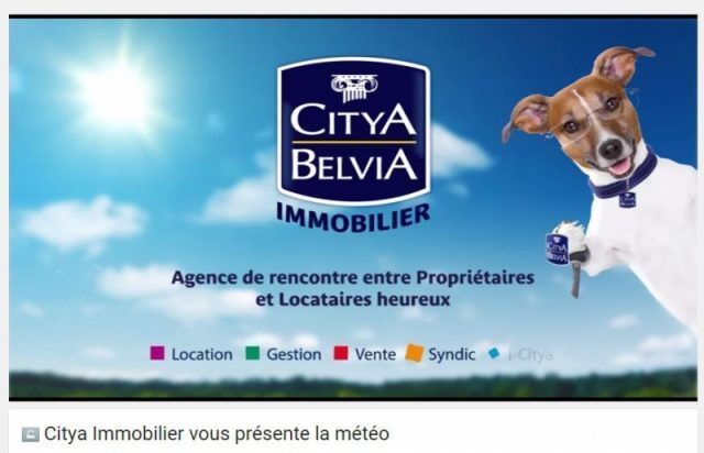 Citya, partenaire de la météo sur BFM TV !