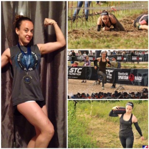 Participation de Caroline Lhez à la Spartan Race Atlantique !