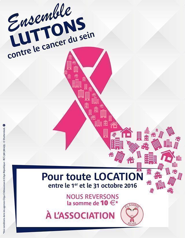 Ensemble, luttons contre le cancer du sein.