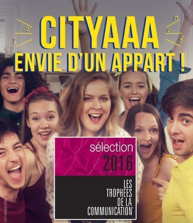 Tata Citya sélectionnée pour les Trophées de la Communication 2016 !