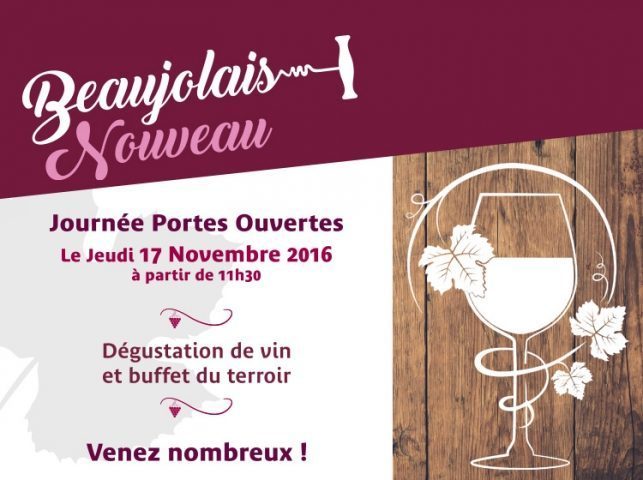 J-2 pour le Beaujolais Nouveau : une journée de rencontre et de dégustation !