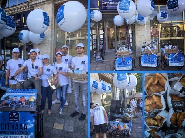 Tata Citya dans la rue pour féliciter les nouveaux bacheliers !