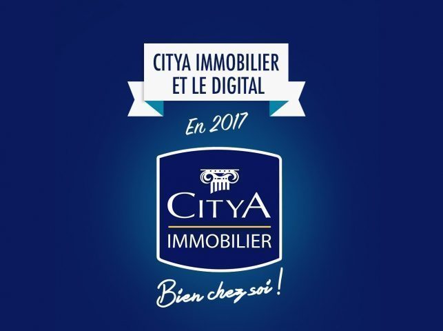 Infographie : Citya Immobilier et le digital en 2017 !