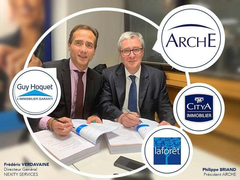 Arche, Holding de Citya Immobilier, rachète le réseau Guy Hoquet