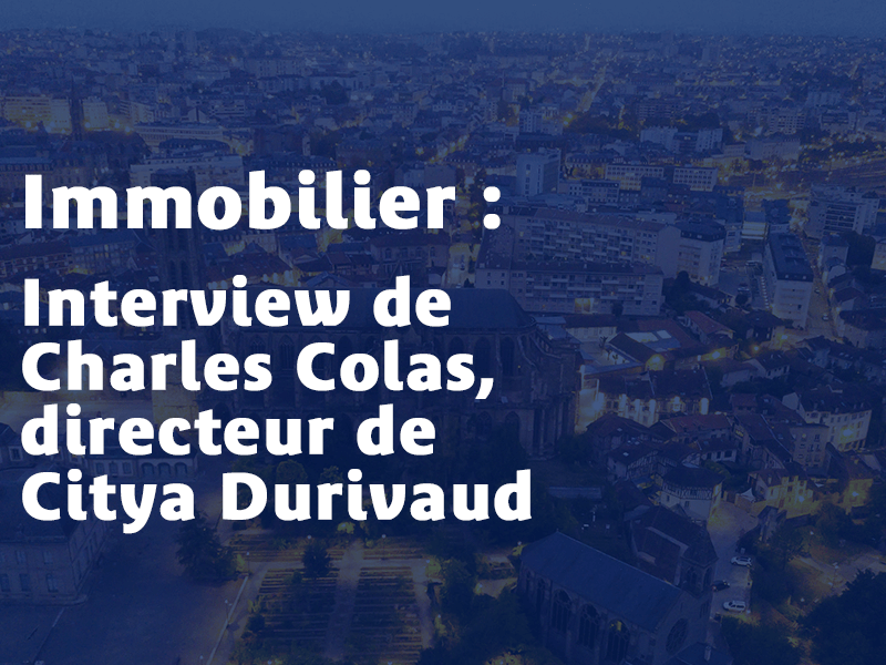 Retrouvez l'interview de Charles Colas sur le marché de l'immobilier Limousin !