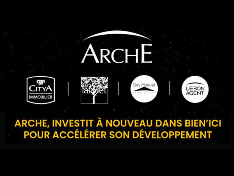 ARCHE investit à nouveau dans Bien'ici pour accélérer son développement !