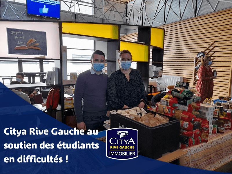 Citya Rive Gauche au soutien des étudiants en difficultés !