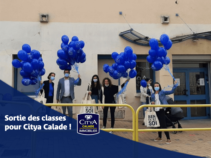 Citya Calade fait la sortie des classes