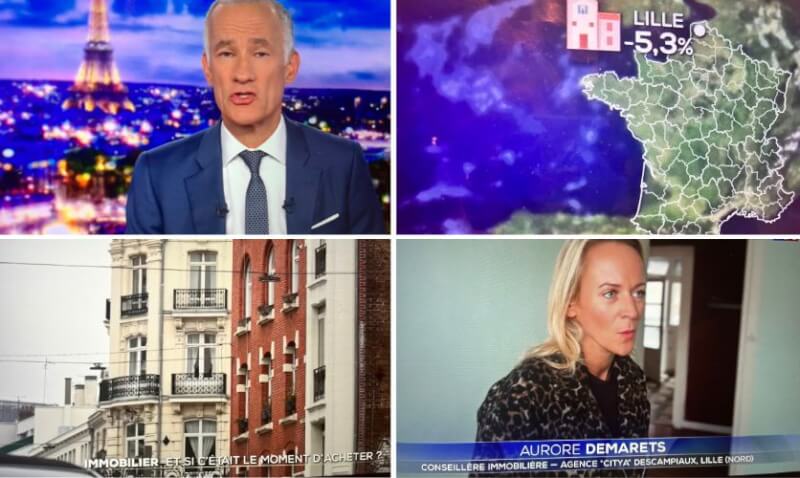 Citya Descampiaux Centre au 20h de TF1 ! 🏡