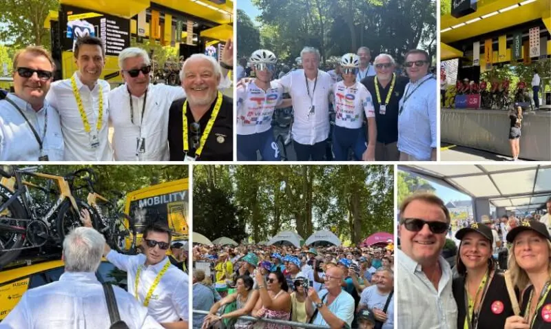 Arche au cœur du Tour de France à Chinon !