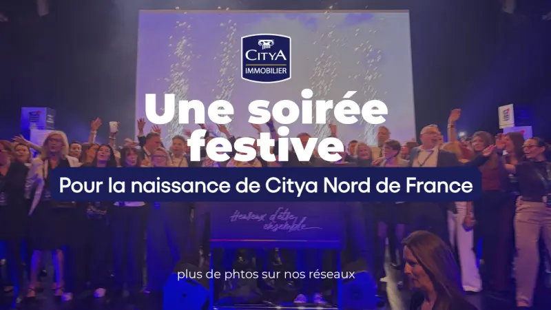 🎊 650 collaborateurs réunis pour célébrer la naissance de Citya Nord de France.