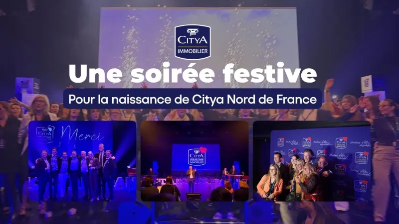 🎊 650 collaborateurs réunis pour célébrer la naissance de Citya Nord de France.