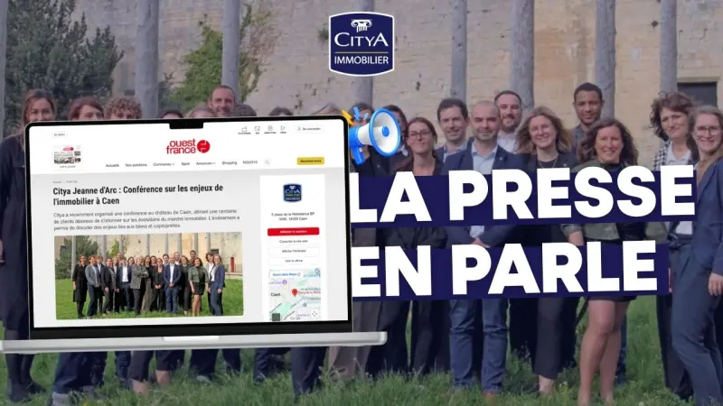 La soirée des conseillers syndicaux et bailleurs à Caen qui fait rayonner l'expertise Citya ! 🗞️