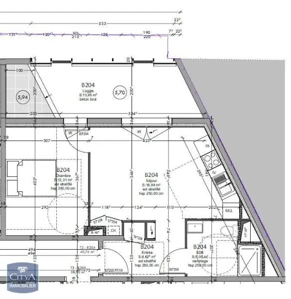 Photo 1 Appartement 2 pièces 40.8m²