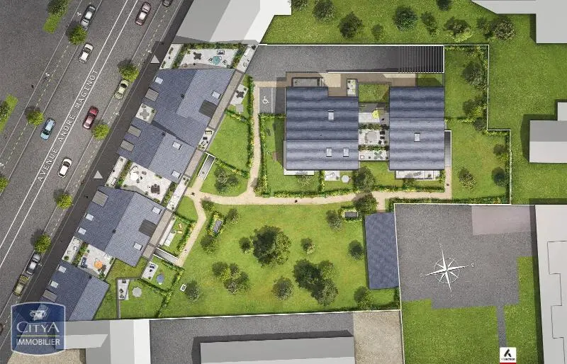 Photo 3 Appartement 3 pièces 61.5m²