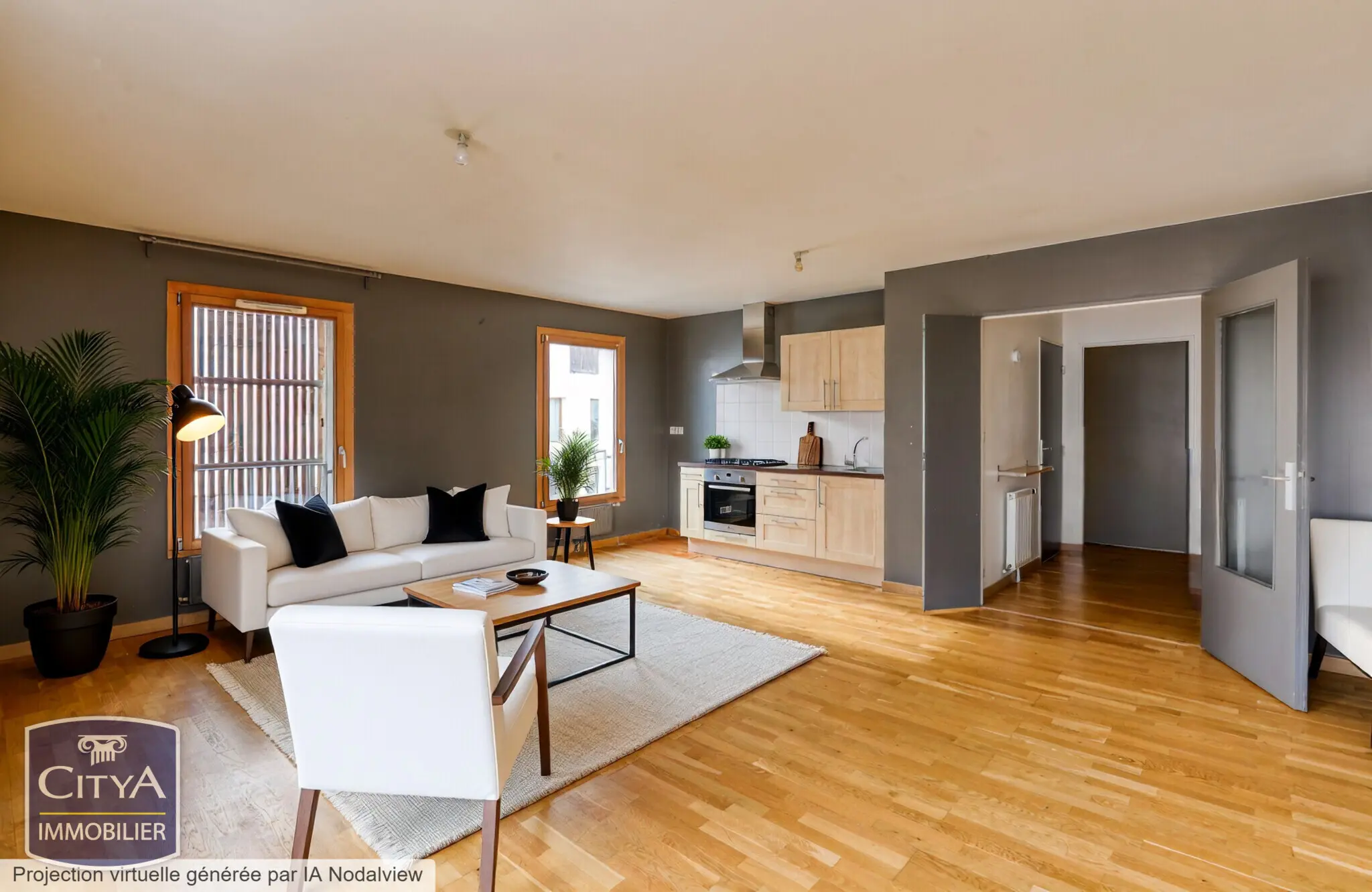Photo 1 Appartement 2 pièces 55.44m²