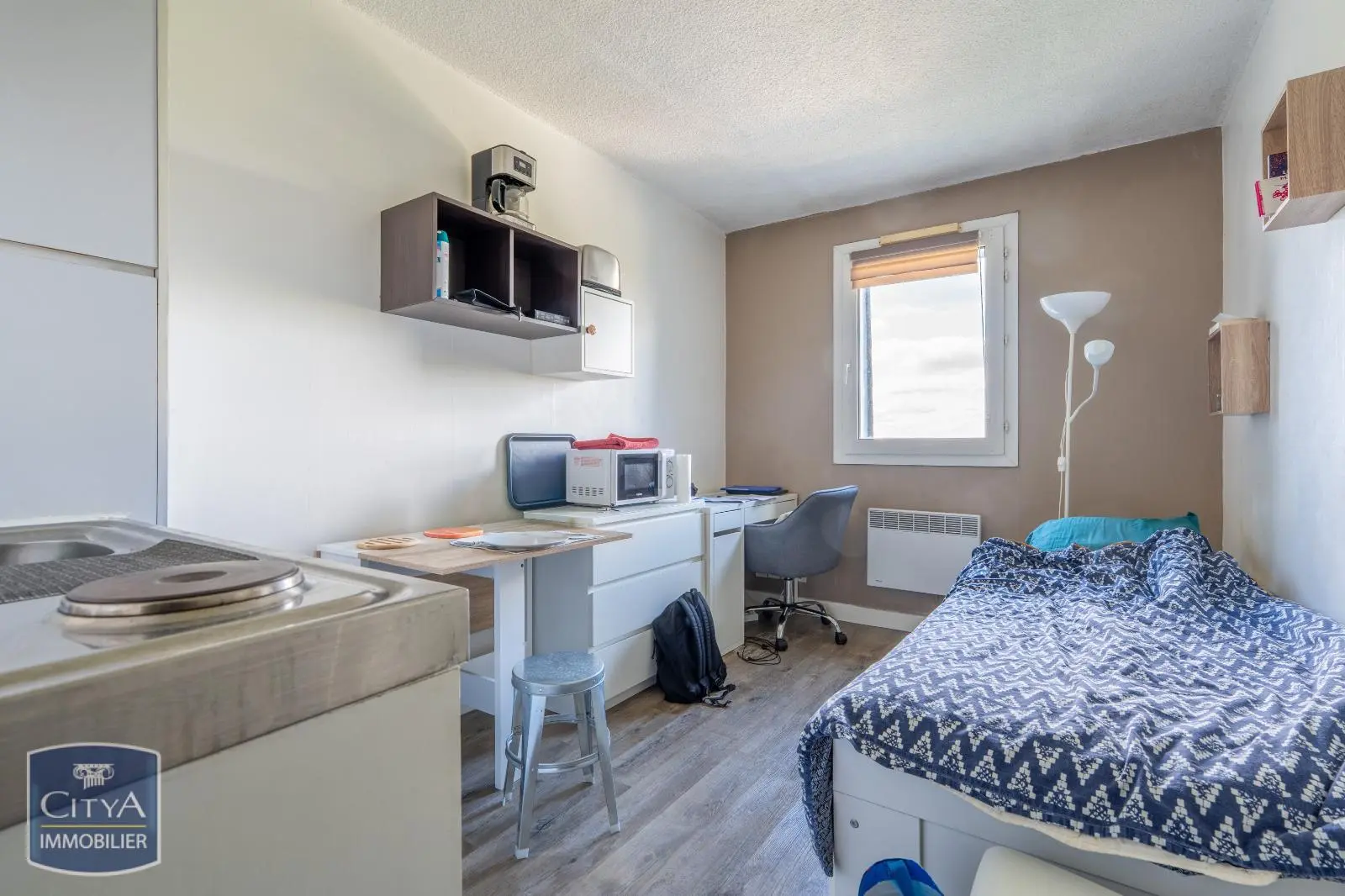 Photo 2 Appartement 1 pièce 12.66m²