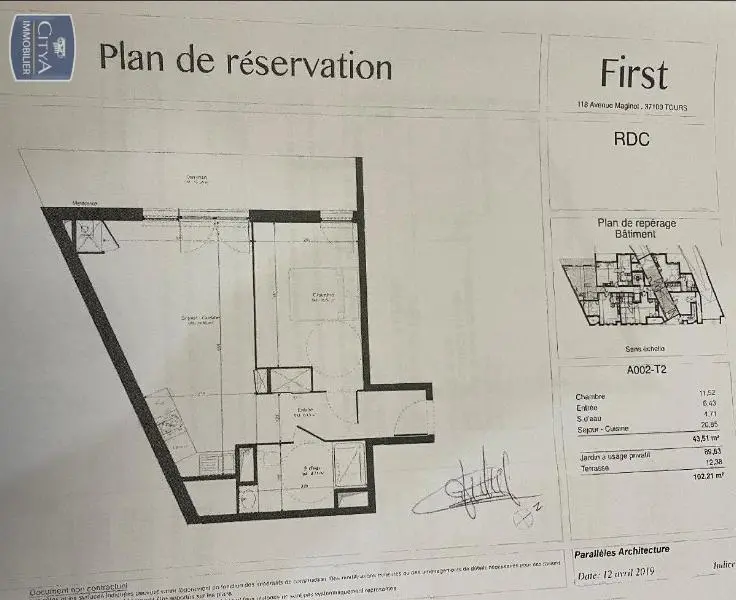 Photo 4 appartement Tours