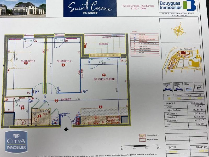 Photo 7 Appartement 3 pièces 64.41m²