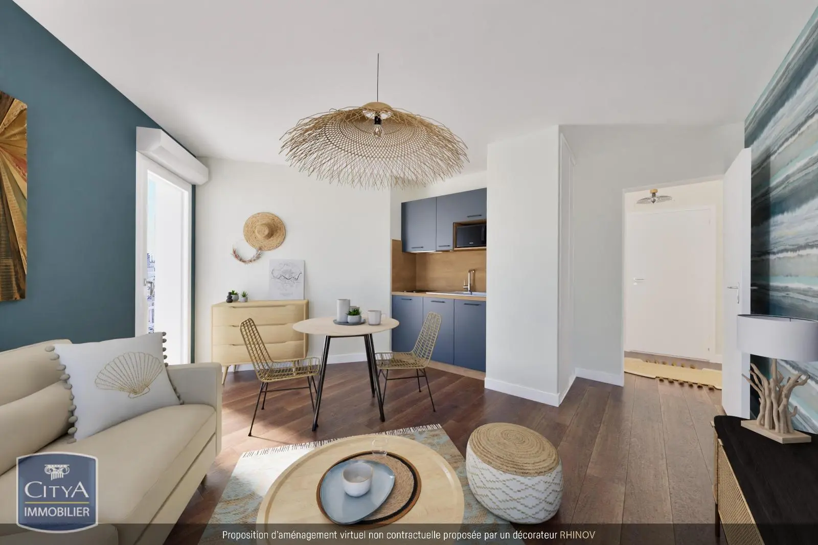 Photo 1 Appartement 1 pièce 20.63m²