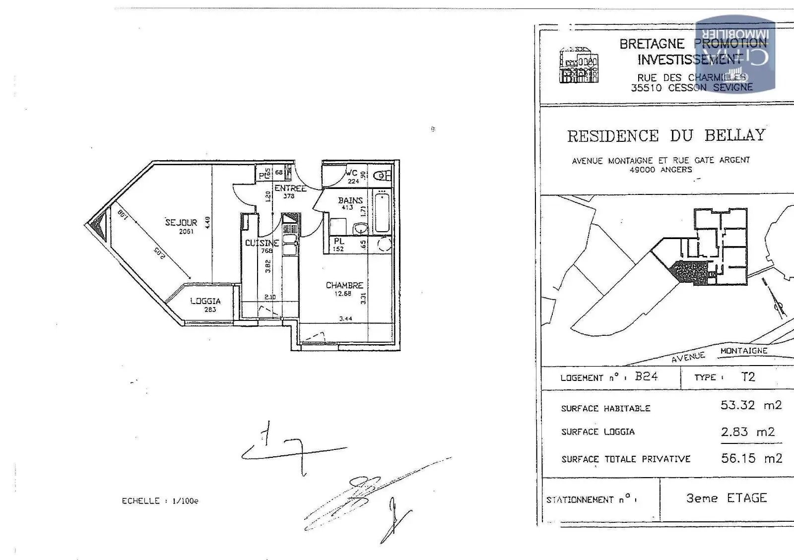 Photo 10 Appartement 2 pièces 53.32m²