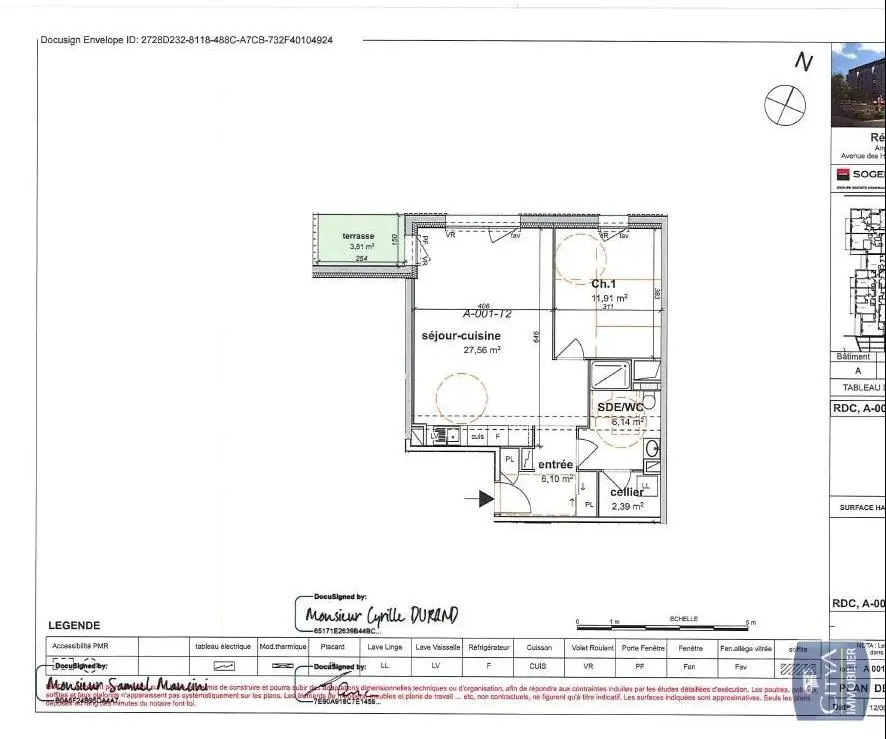 Photo 1 Appartement 2 pièces 54.1m²