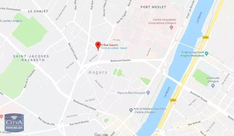 A LOUER PARKING SOUS TERRAIN BICHON - HÔPITAL
