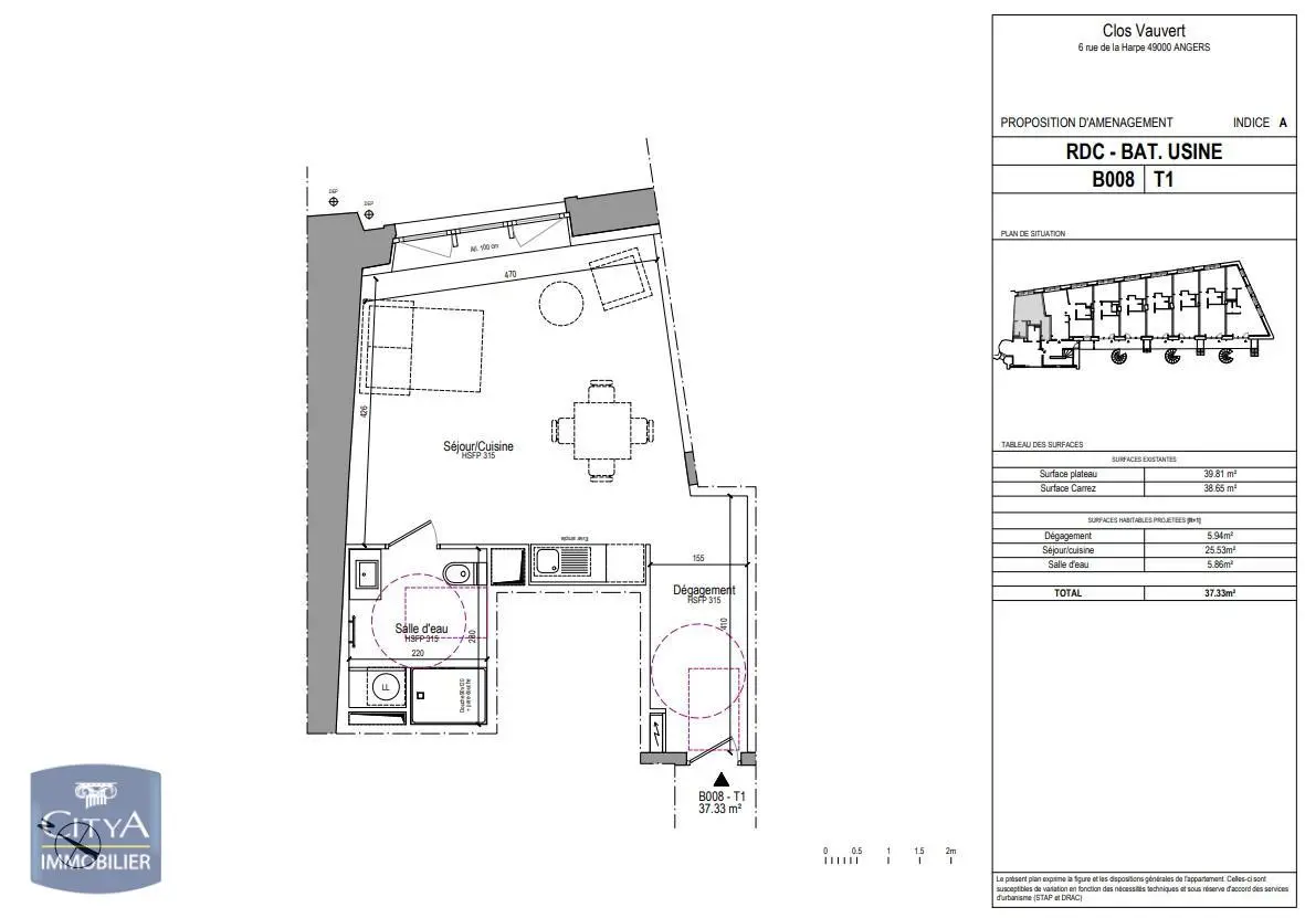Photo 6 Appartement 1 pièce 36.4m²