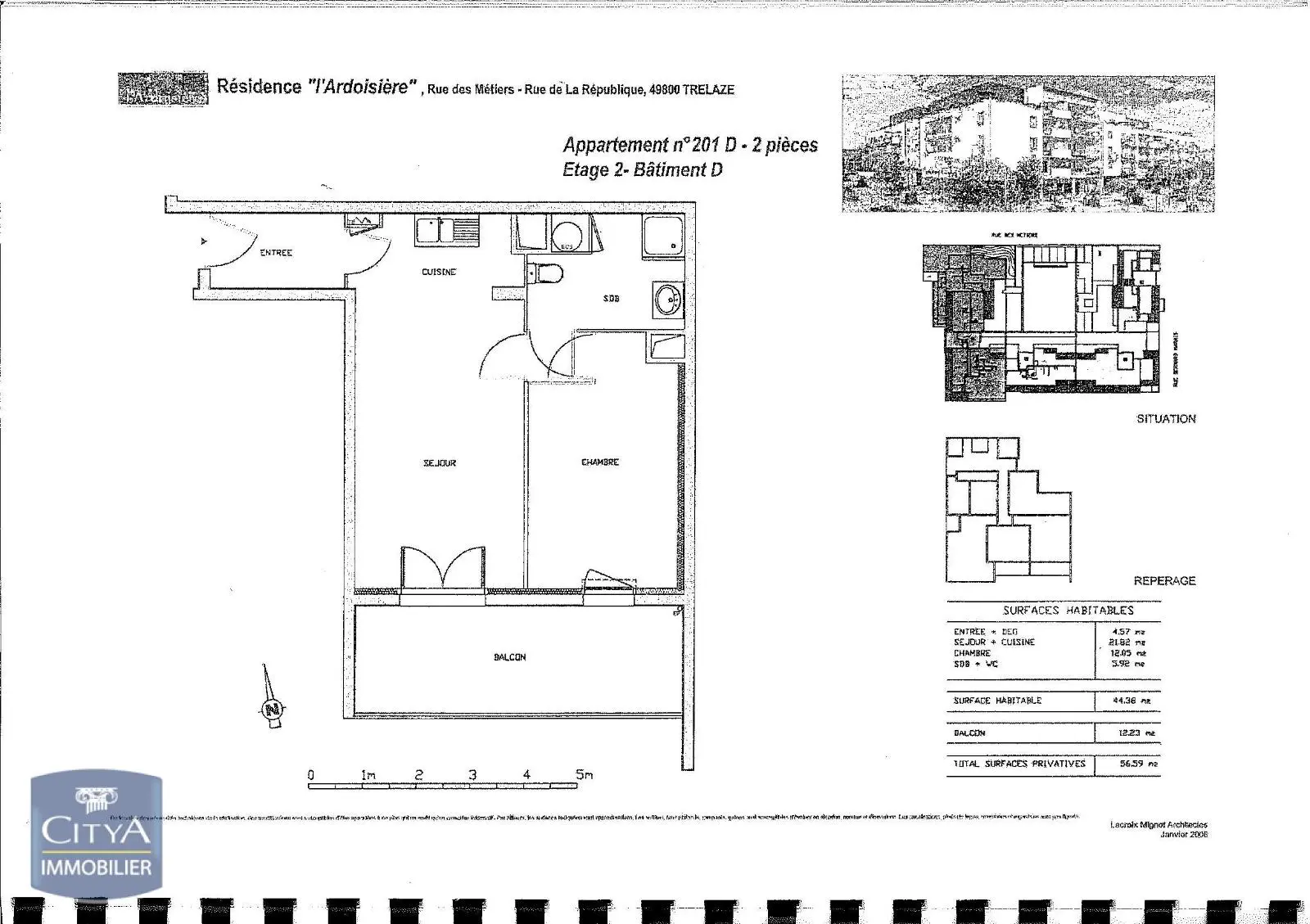 Photo 8 Appartement 2 pièces 44.73m²