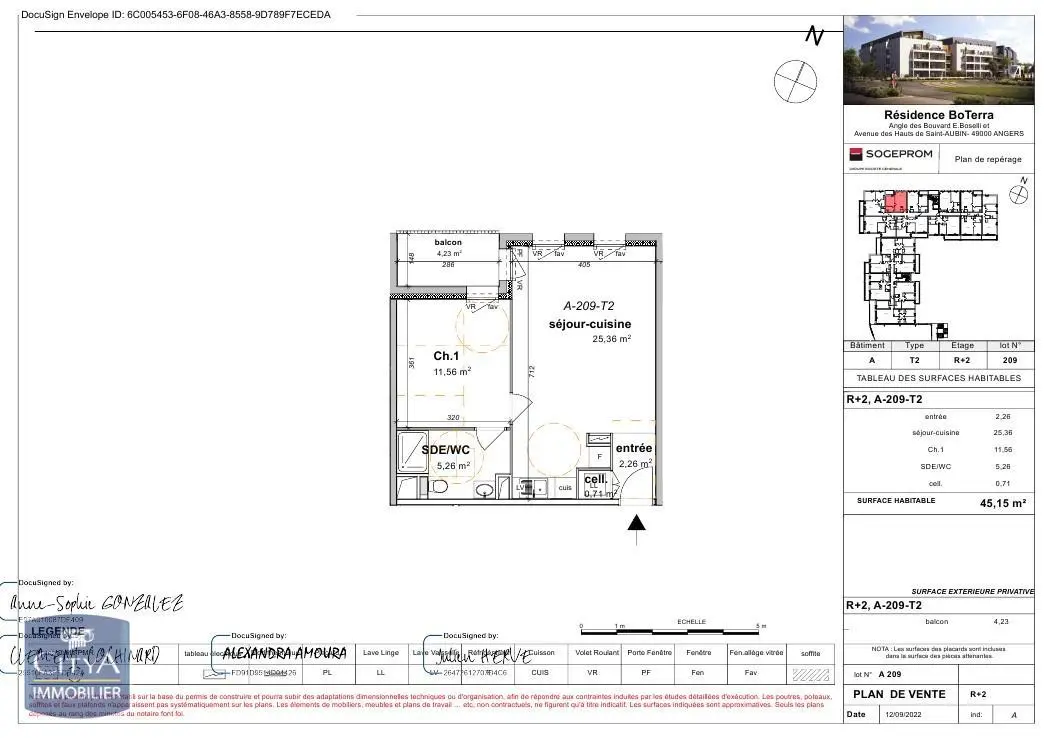 Photo 10 Appartement 2 pièces 45.15m²