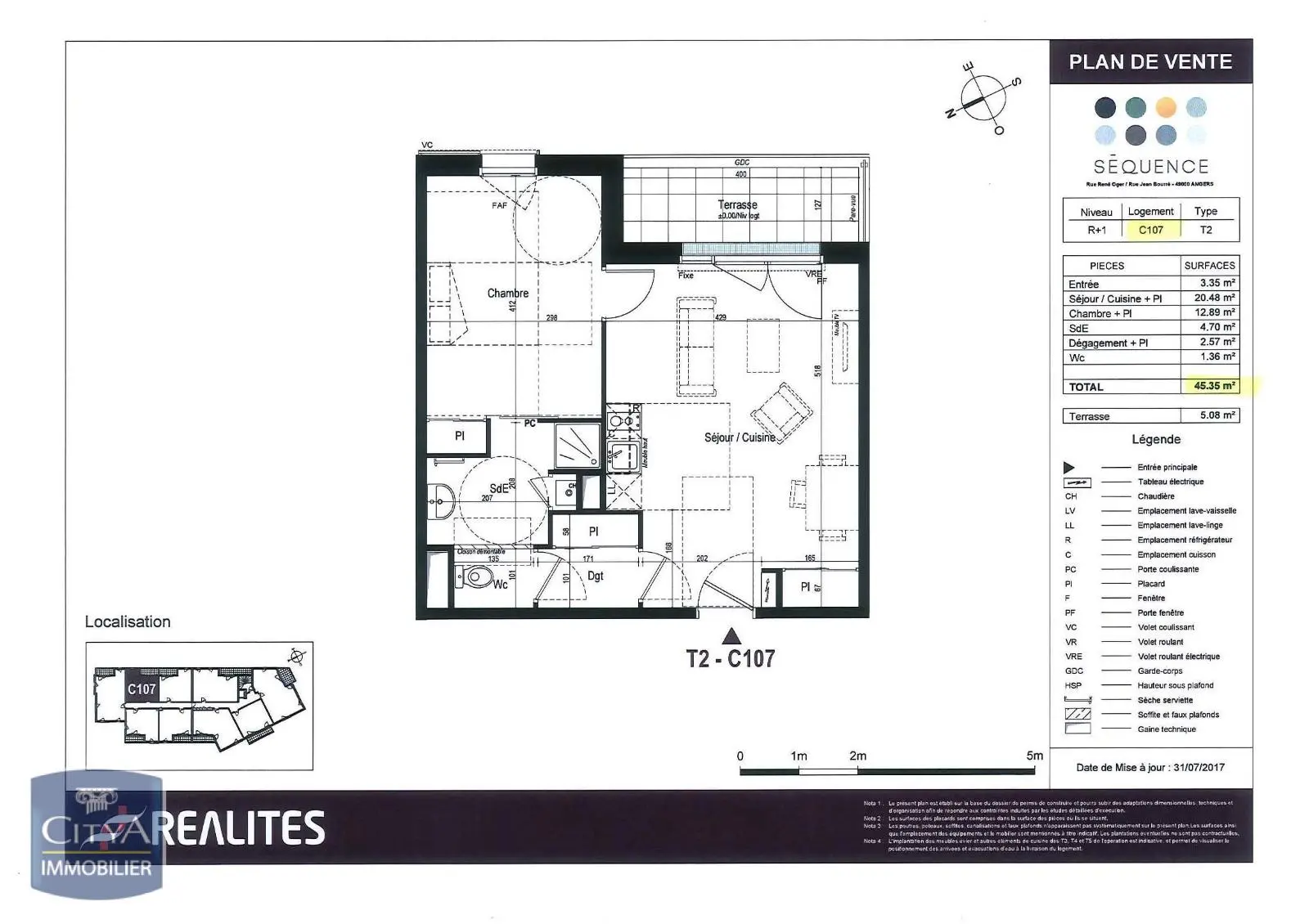 Photo 10 Appartement 2 pièces 45.35m²