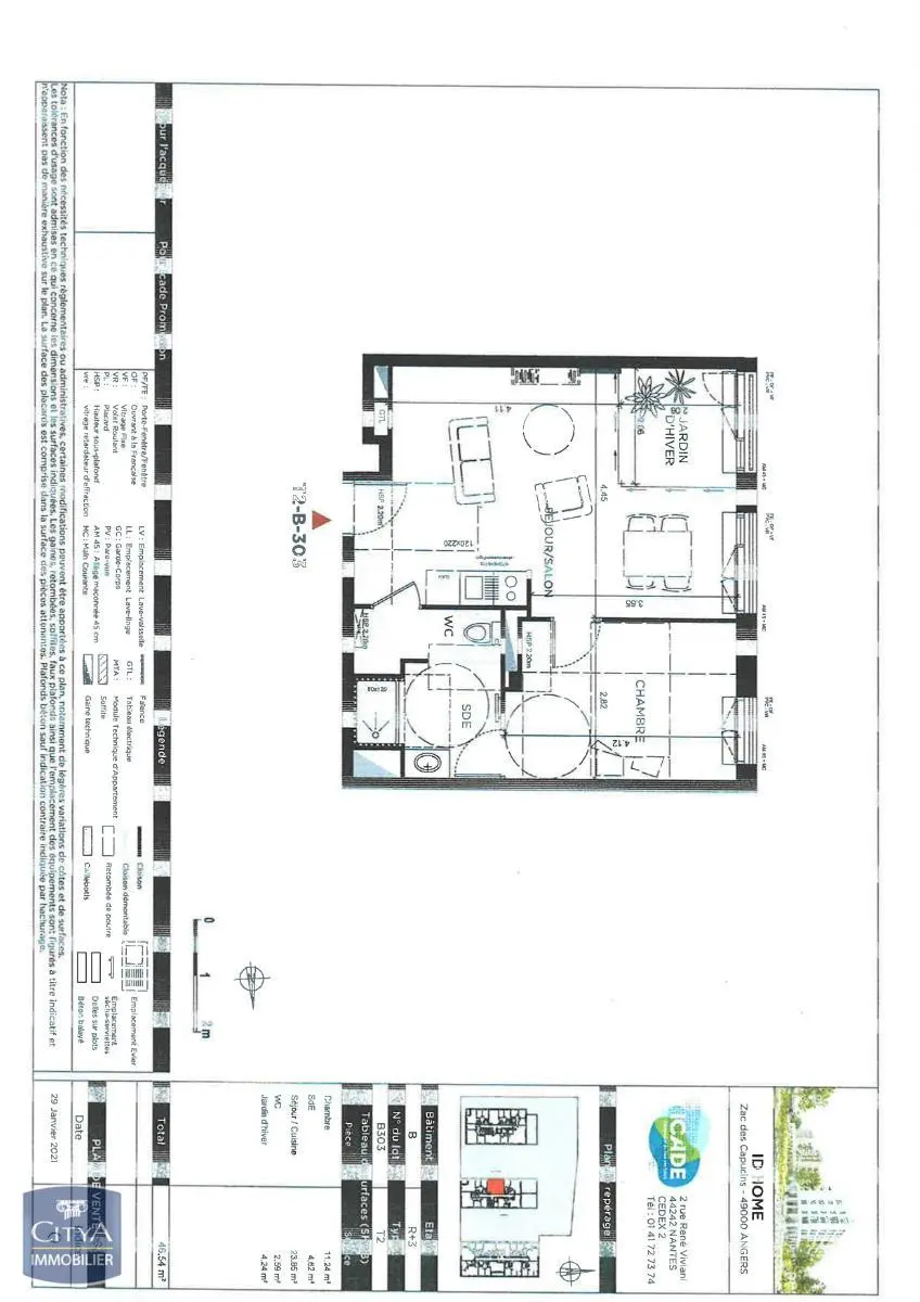 Photo 2 appartement Angers