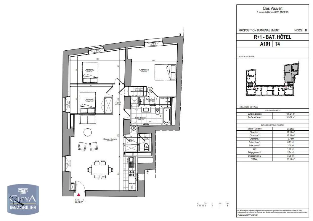 Photo 13 Appartement 4 pièces 89.07m²