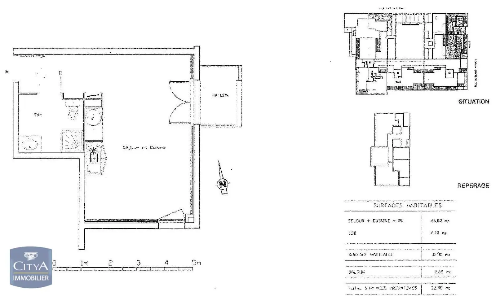 Photo 4 Appartement 1 pièce 30.36m²