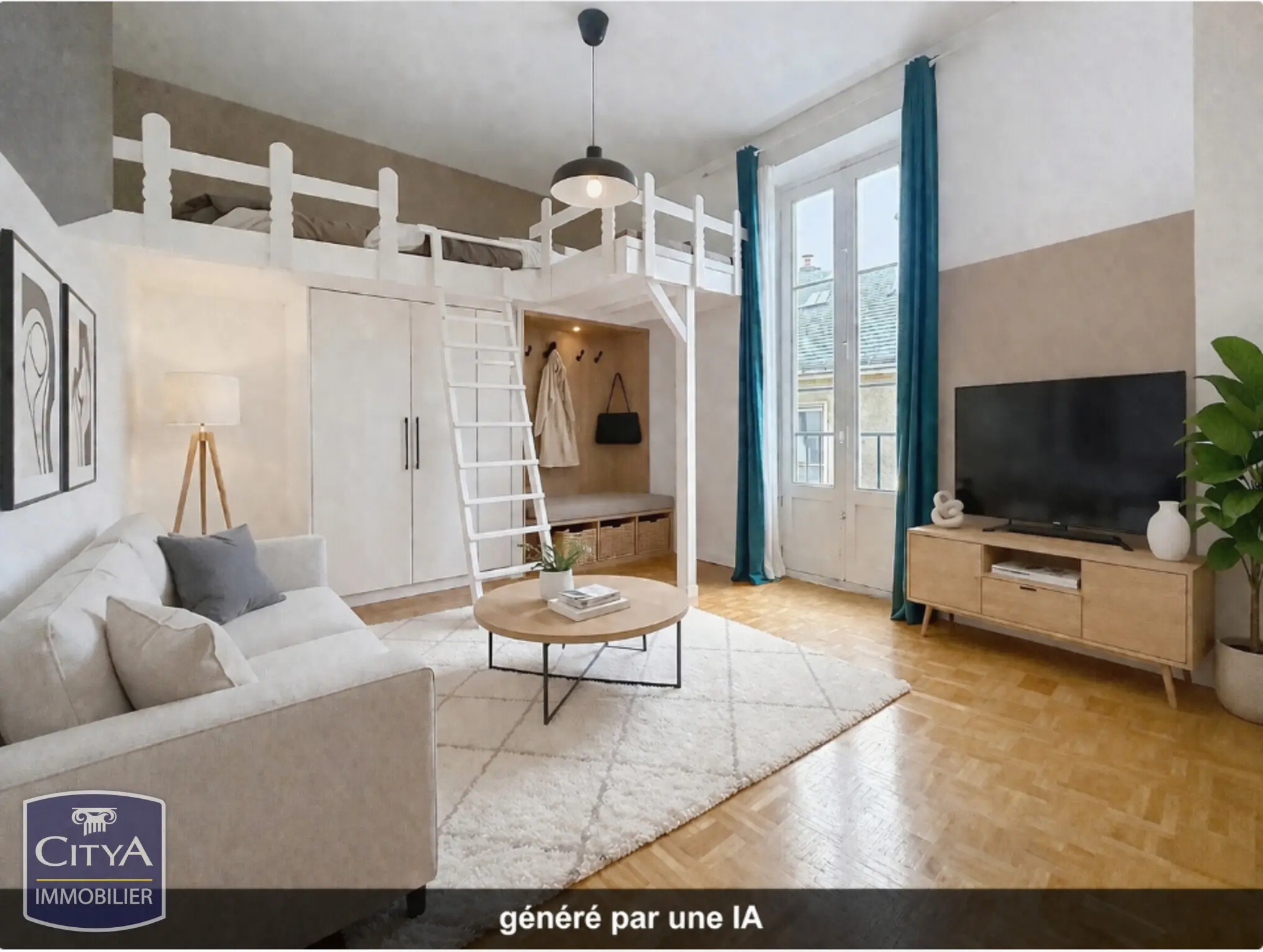 Photo 1 Appartement 1 pièce 29.52m²