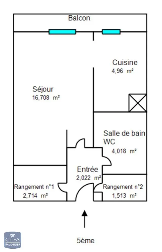 Photo 8 Appartement 1 pièce 31.94m²