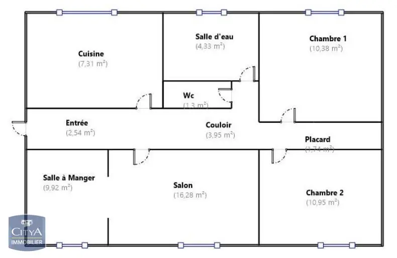 Photo 6 Appartement 4 pièces 68.7m²
