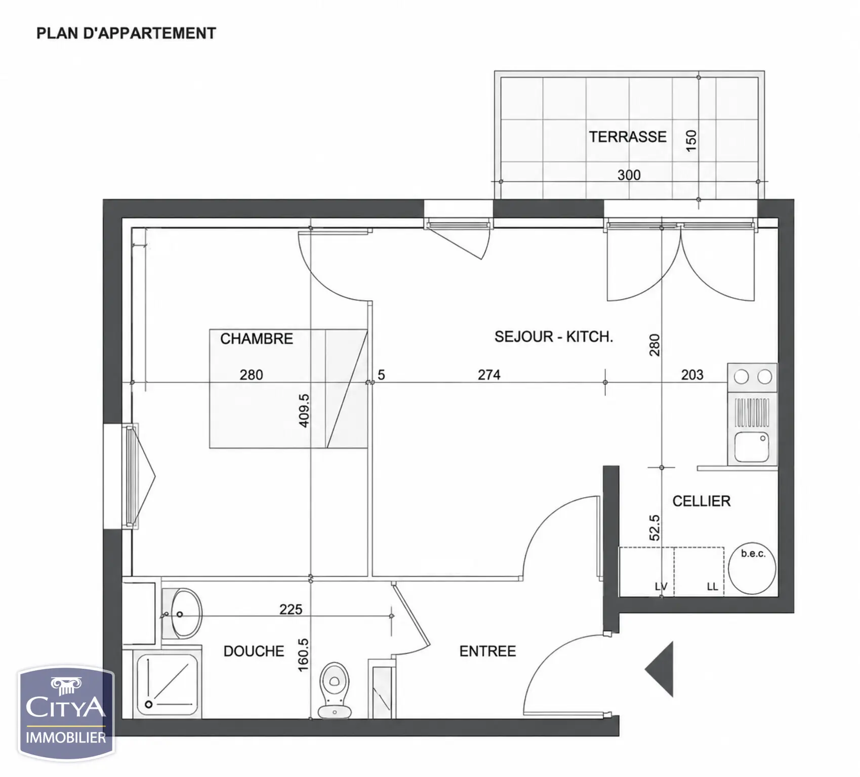 Photo 9 Appartement 2 pièces 39.62m²