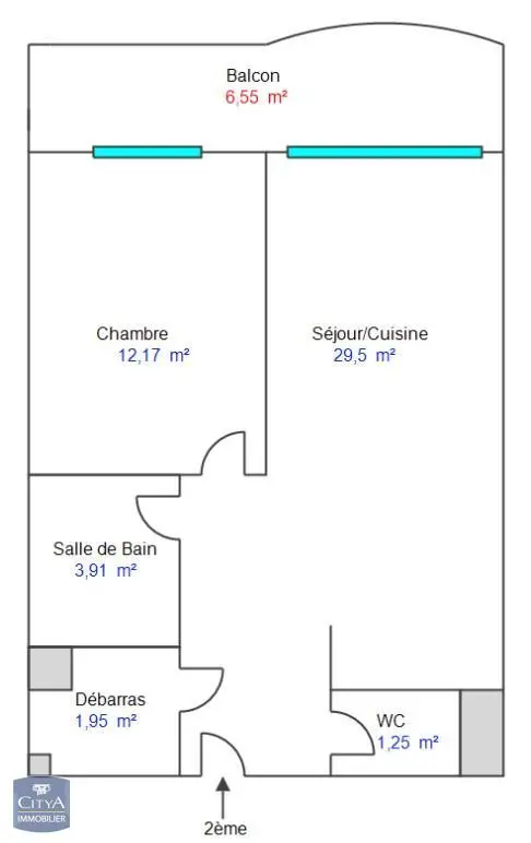 Photo 9 Appartement 2 pièces 48.78m²