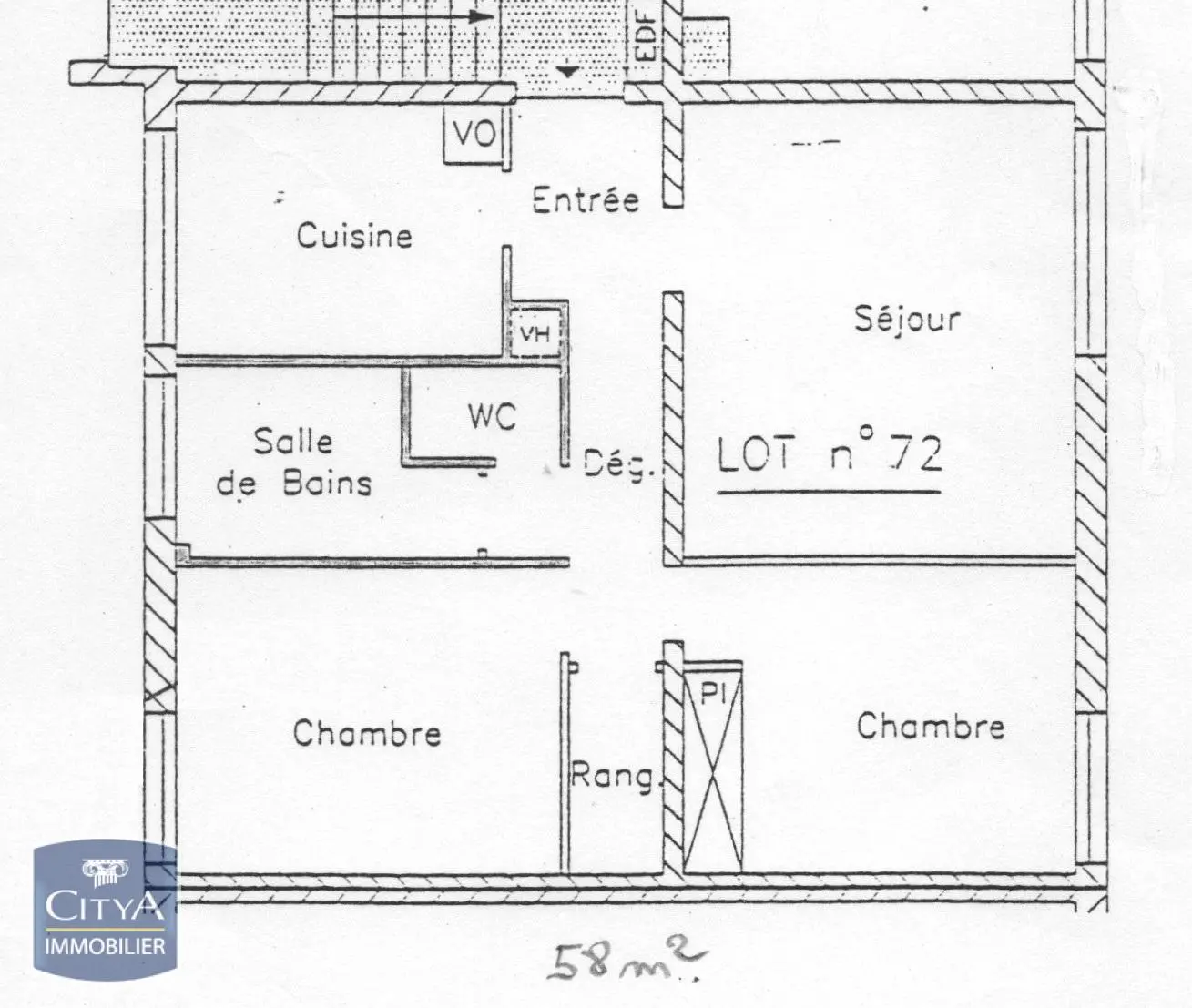 Photo 10 Appartement 3 pièces 58m²