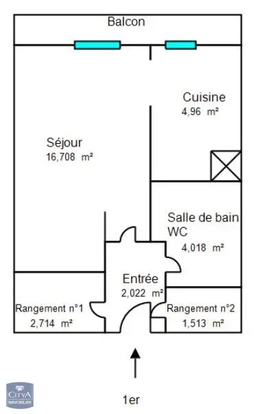 Photo 7 Appartement 1 pièce 31.94m²